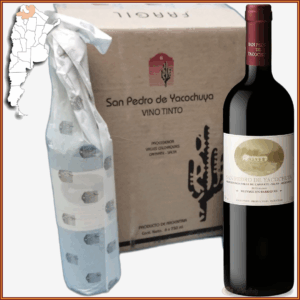 Caja de 6 botellas de San Pedro de Yacochuya Tinto