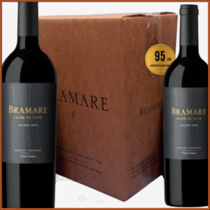 Caja de 6 botellas de Bramare Malbec Luján De Cuyo