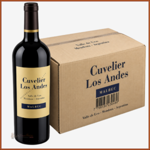 Caja de 6 botellas de Cuvelier Los Andes Malbec
