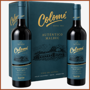 Caja de 6 botellas de Colome Malbec Autentico