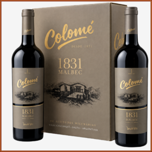 Caja de 6 botellas de Colomé 1831 Malbec