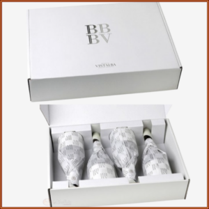 Caja de 4 botellas de BBBV Corte de Blancas