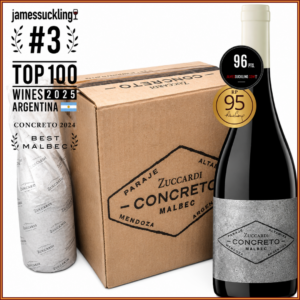 Caja de 6 botellas de Zuccardi Concreto Malbec