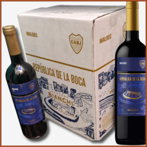 Caja de 6 botellas de Bianchi República de la Boca Malbec 2021