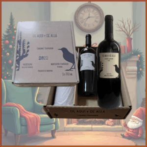 Caja de 3 botellas de De Aqui y de Alla Cabernet Sauvignon 2022