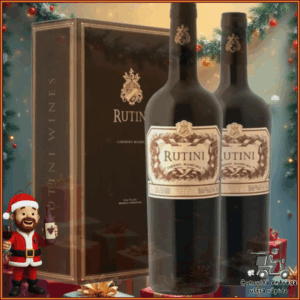 2 botellas de Rutini Cabernet Malbec en Estuche