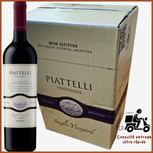 Caja de 6 botellas de Piattelli Single Vineyard Malbec Mendoza