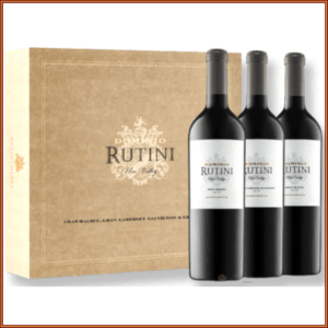Estuche Gran Dominio Rutini Surtido 3 botellas