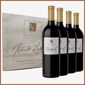 Caja de 4 botellas de Sophenia Roberto Luka