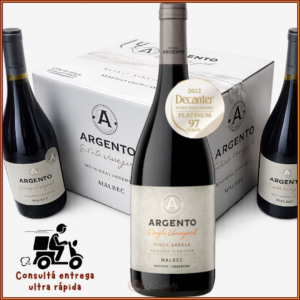Caja de 6 botellas de Argento Single Vineyard Malbec Agrelo 2020
