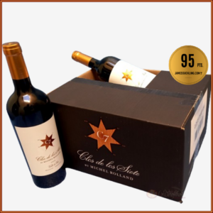 Caja de 6 botellas de Clos de los Siete 2017