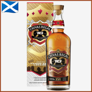 Whisky Chivas Regal 16 años 40° Charles Leclerc en Estuche
